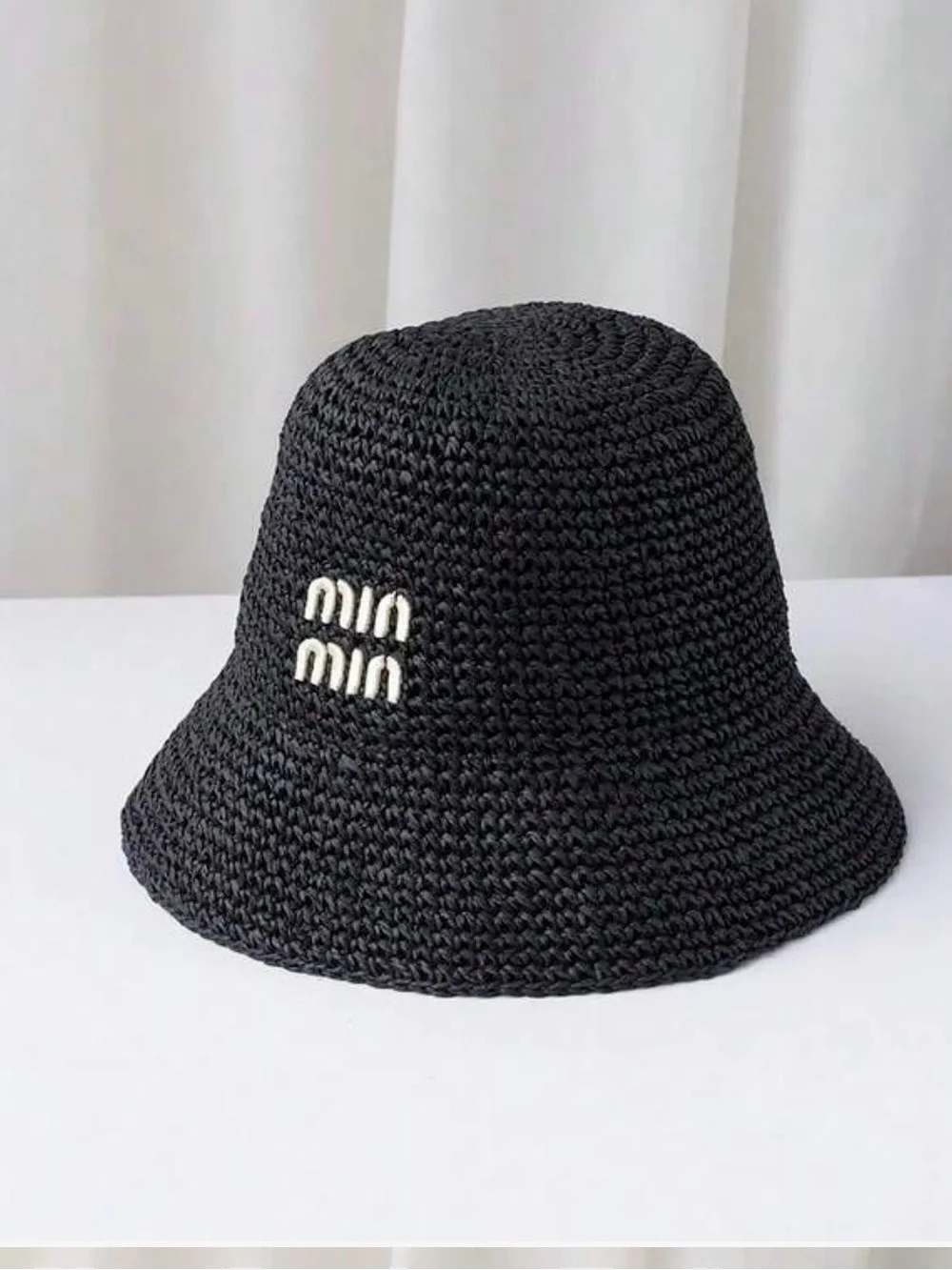Black  Bucket Hat